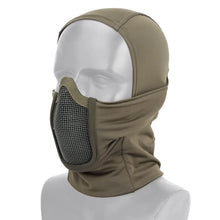 Tactical Balaclava Mask Mouth Protection Half Face Mask Breathable Mesh Airsoft Headgear Low Profile Hunting Accessories