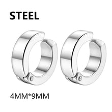 1 pair Fashion Ear Clip Non Piercing Earrings Fake Earrings for Men