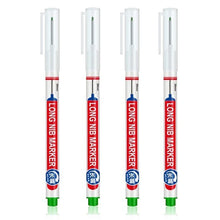 4Pcs/Set 20mm Deep Hole Long Nib Head Markers For Metal Perforating