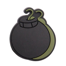 New 1pcs PVC Shoe Charms Fit Wristband Dynamite Grenade Gun Speed Comply Hole Slipper Decoration Shoe Accessories Kid Gift