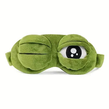 3D Sad Frog Sleep Mask Natural Sleeping Eyeshade Cover Shade Eye Patch