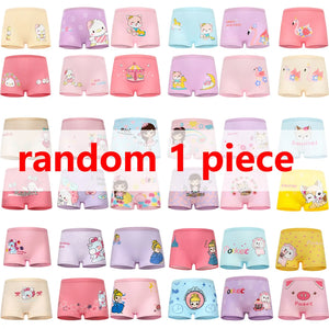 1/4/8/12 Pcs Children Girls Panties Sets Cotton Pretty Cute Cartoon