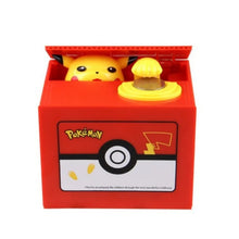 Hello Kitty Piggy Bank Sanrio  Anime Cartoon Kt Cat Stealing Coins