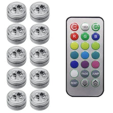 1Set Remote Control Car LED Interior Ambient Light - Colorful Adhesive