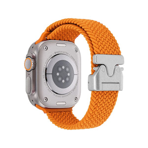 Braided Solo Loop Strap For Apple Watch band 44mm 45mm 46mm 40mm 41mm
