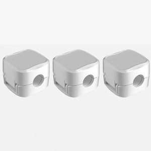 3/6PCS Magnetic Cable Clips Cable Smooth Adjustable Cord Holder Under