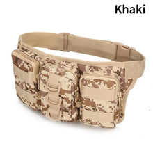 Belt Bag Waterproof Oxford Cloth Men's Waist Bag Hiking Camping Fishing Outdoor Sports Bag Mountaineering Pack