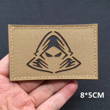 Tactical Patches IR Infrared Reflective Morale Patches on Backpack Vest Clothing Outdoor Badges Hook&Loop