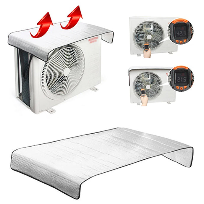 46x95CM Air Conditioning Cover Outdoor Sun Rainproof Anti-Dust