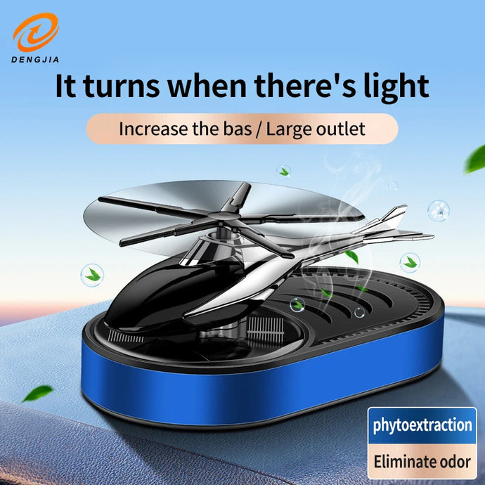 Car Aromatherapy Solar Plane Car Center Console Perfume Decoration Car