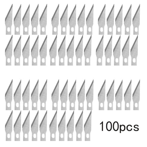 100/50pcs Knife DIY Wood Carving Fruit Food Scalpel Craft Sculpture