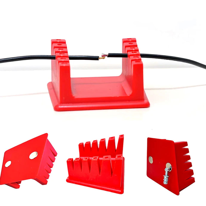 ABS Welding Wire Fixture Soldering Wire Holder Cable Clamp Holder for