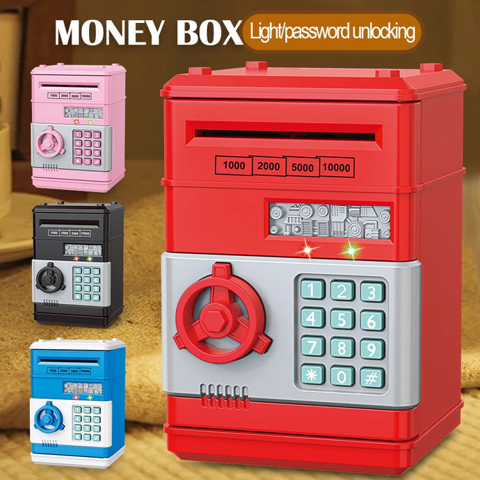 ATM Password Piggy Bank, Electronic Kids Money Bank Coin Can Auto