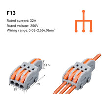 1/5/10 PCS 1 in Multiple Out Fast Electrical Connectors Universal