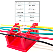 ABS Welding Wire Fixture Soldering Wire Holder Cable Clamp Holder for