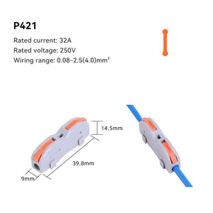 1/5/10 PCS 1 in Multiple Out Fast Electrical Connectors Universal