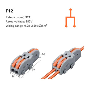 1/5/10 PCS 1 in Multiple Out Fast Electrical Connectors Universal