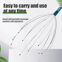 1pcs Head Massager Scratching Octopus Scalp Tool Non Soul Extractor