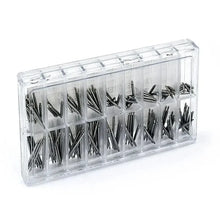 270pcs/set Strainless Steel Spring Bars Dia 1.5mm length8mm - 25mm/