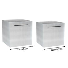 New Stainless Steel Piggy Bank Only In, No Export Banknotes