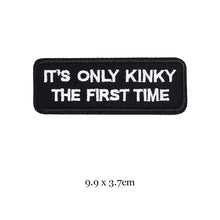 DIY Black White Words Letter Patches For Clothing Embroidered Badge Rock Hippie Iron On Clothes Sticker Badge Appliques Stripes