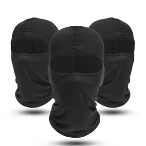 3 Pieces Quick-dry Balaclava Sports Full Face Mask Soft Breathable