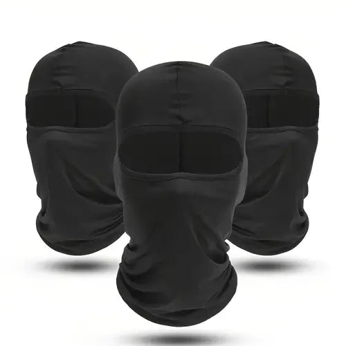 3 Pieces Quick-dry Balaclava Sports Full Face Mask Soft Breathable