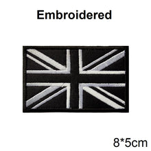 PVC/Embroider Flag Patches UK Spain France Germany US Russia Tactical Hook Badge Rubber Shoulder Emblem Applique