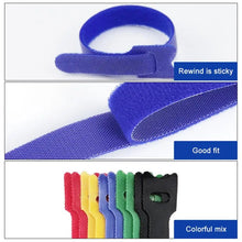 50PCS Cable Organizer Cable Management Cable Winder Tape Protector for