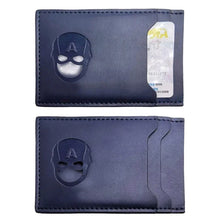 Leather Bat Wallet Personalized Superhero Mask Card Holder Bat ID Heroic Wallet Gift 2026