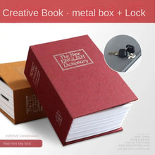 Dictionary Hollow Book Safe Diversion Secret Stash Booksafe Lock & Key