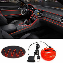3M-5M Atmosphere Lamp EL Cold Light Line With DIY Decorative Dash