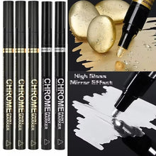 5/1pcs Chrome Pen Marker Mirror Waterproof Paint Repair For Rock