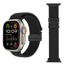 Braided Solo Loop Strap For Apple Watch band 44mm 45mm 46mm 40mm 41mm