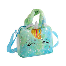 Sweet Unicorn Handbags For Girls Lovely Kids Crossbody Bag Children
