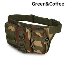 Belt Bag Waterproof Oxford Cloth Men's Waist Bag Hiking Camping Fishing Outdoor Sports Bag Mountaineering Pack