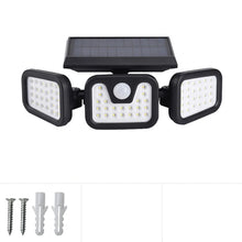 1/2/4/6Pcs 100 LED Wall Lights Outdoor Solar Lamp PIR Motion Sensor