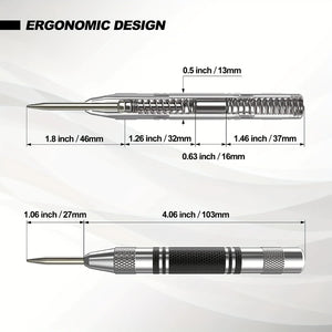 Automatic center punch locator center punch automatic center punch