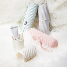 1Pc Portable Toothbrush Cup Bathroom Toothpaste Holder Storage Case
