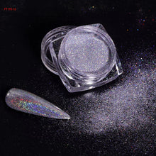 12Jars/set Holographic Glitter Nail Fine Powder 0.05mm Super Shinying