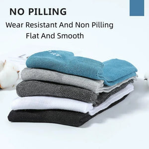 5Pairs High Quality Men Ankle Socks Breathable Cotton Sports Socks