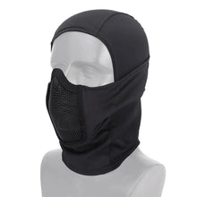 Tactical Balaclava Mask Mouth Protection Half Face Mask Breathable Mesh Airsoft Headgear Low Profile Hunting Accessories