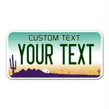 12x6" Custom USA City Car Tags | Personalized Text/Name United States License Plate Replica