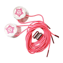1pair Metal Wire Swivel Automatic Buckle Rope Sneaker ShoeLaces for