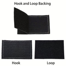 1pc Funny Duck with Knife Velcros Patch Peace Never an Option, Cute Meme for Tactical Molle Bag Jacket, Jeans, Iron-On DIY Craft