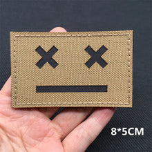 Tactical Patches IR Infrared Reflective Morale Patches on Backpack Vest Clothing Outdoor Badges Hook&Loop
