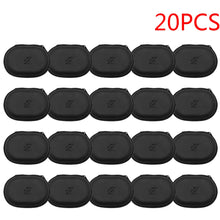 1-20PCS KZ Earphones Oval Storage Bag Wired Headphones PU Zipper