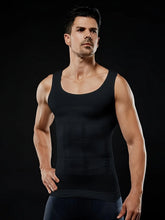 2/1Men's Compression Body Shaper Tank Top, Slimming Vest