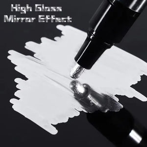 5/1pcs Chrome Pen Marker Mirror Waterproof Paint Repair For Rock