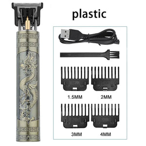 T9 LCD Electric Hairdresser Oil Shaving Head Electric Pusher Carving